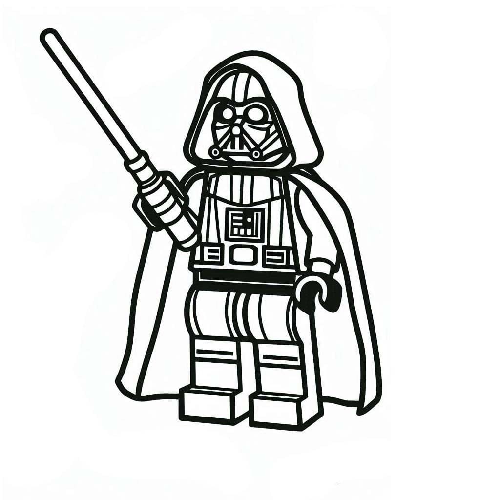 Coloriage Dessiner Lego Star Wars 6