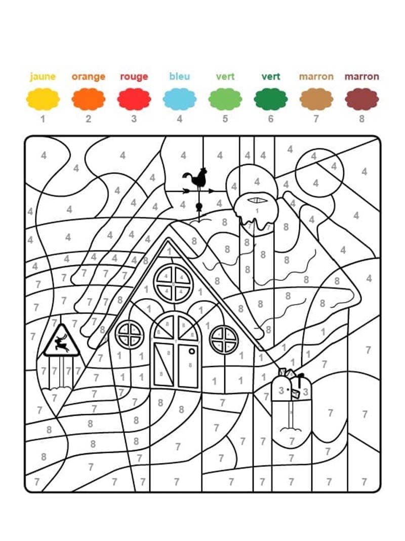 Coloriage Dessiner Magique Noël