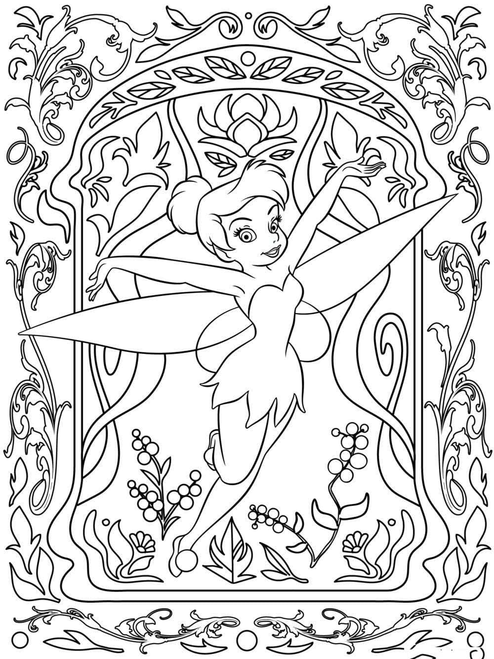 Coloriage Dessiner Mandala Disney 5