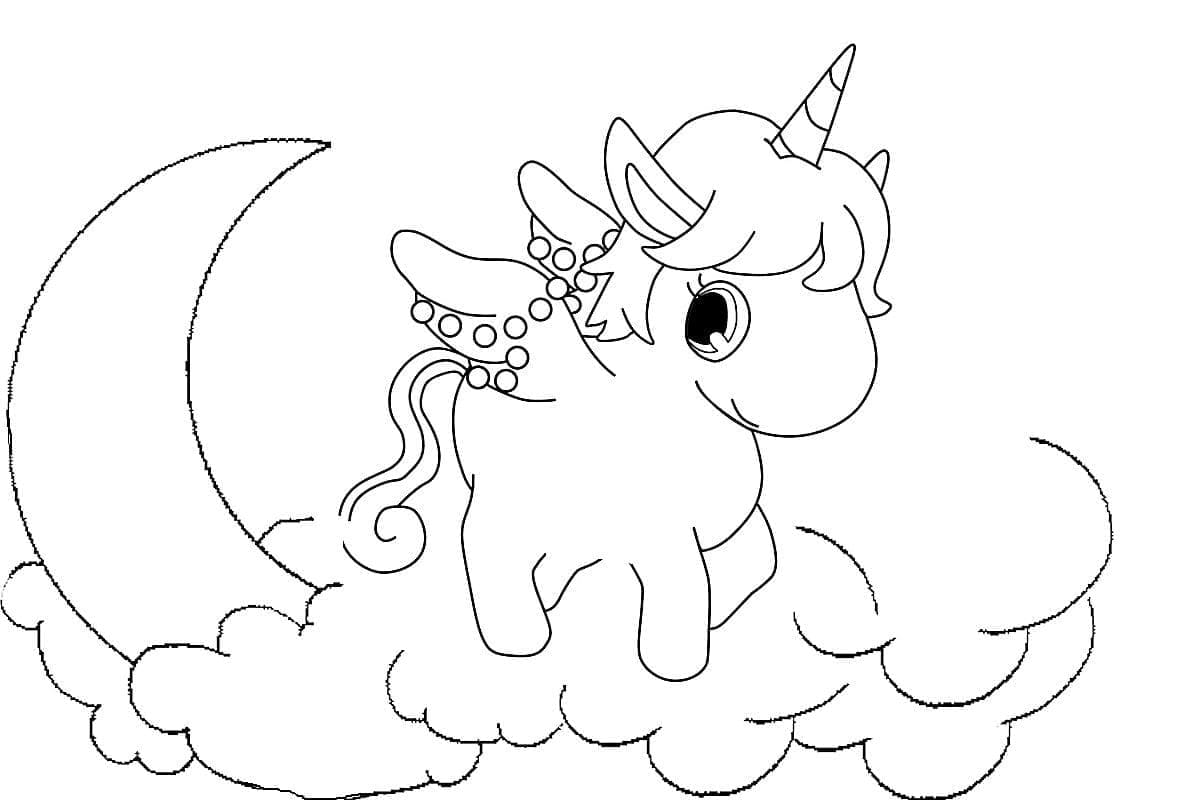 Coloriage Dessiner Opal dans Jewelpet