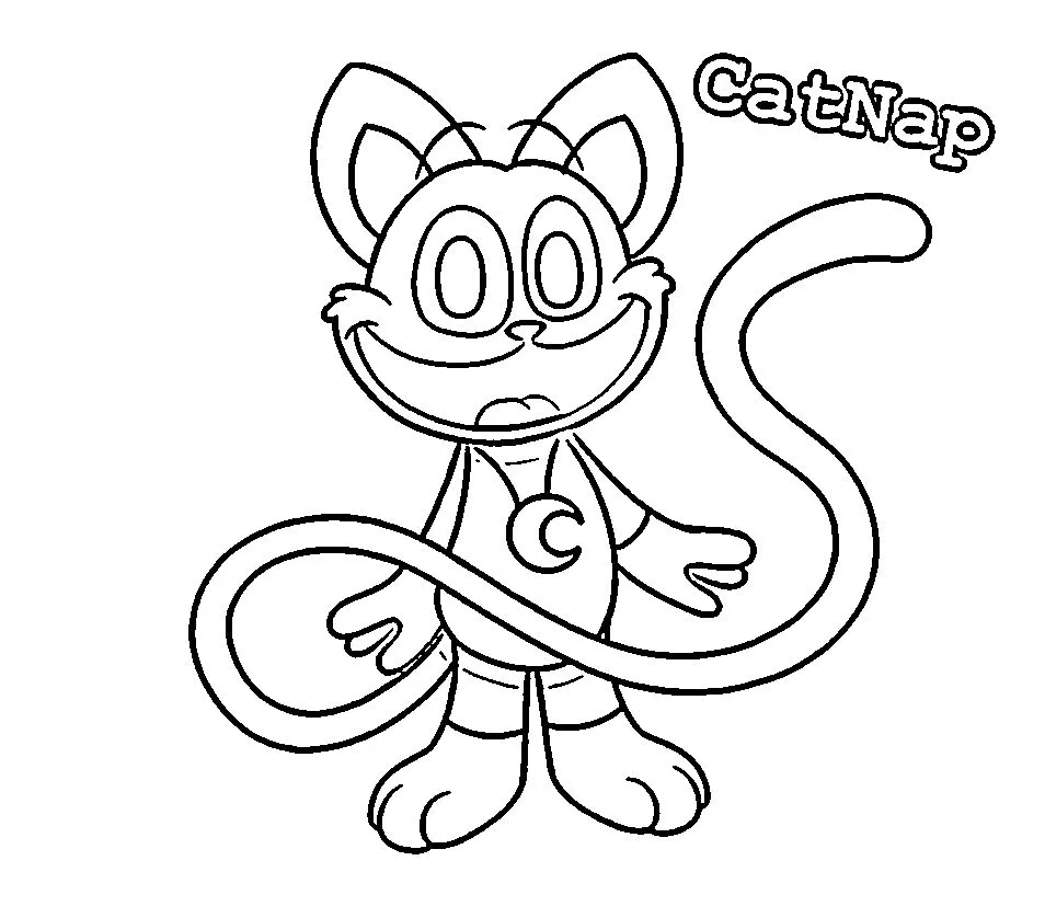 Coloriage Dessiner Smiling Critters chat