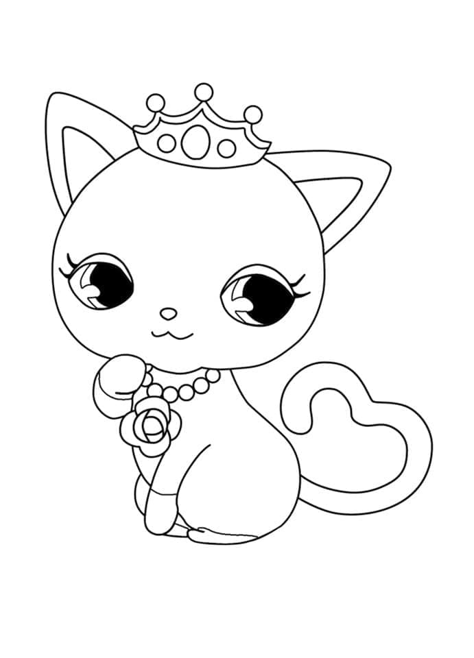 Coloriage Dessinez Kaiya de Jewelpet gratuitement