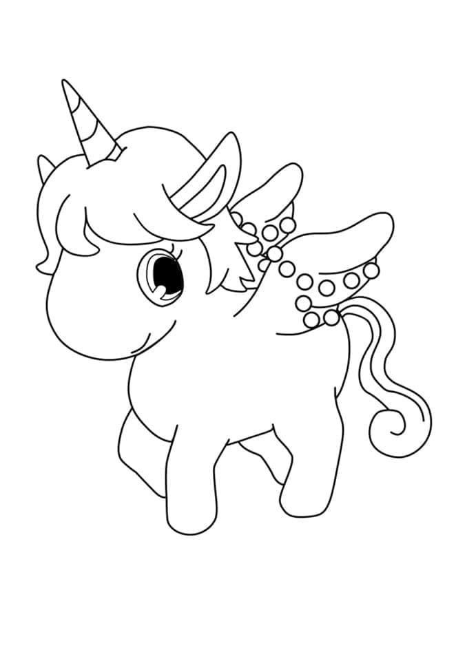 Coloriage Dessinez Opal à partir de Jewelpet