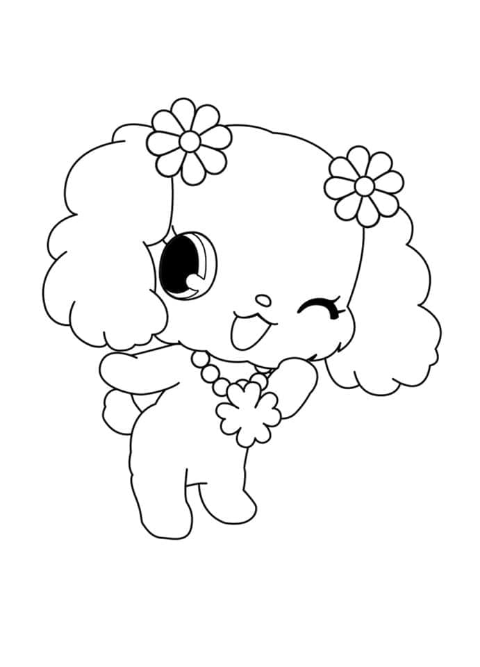 Coloriage Dessinez Prase de Jewelpet