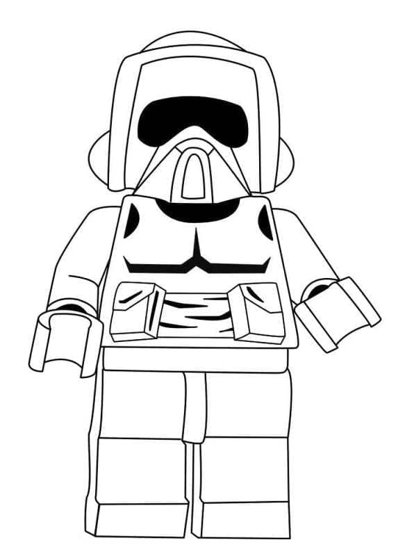 Coloriage Lego Star Wars à imprimer gratuitement