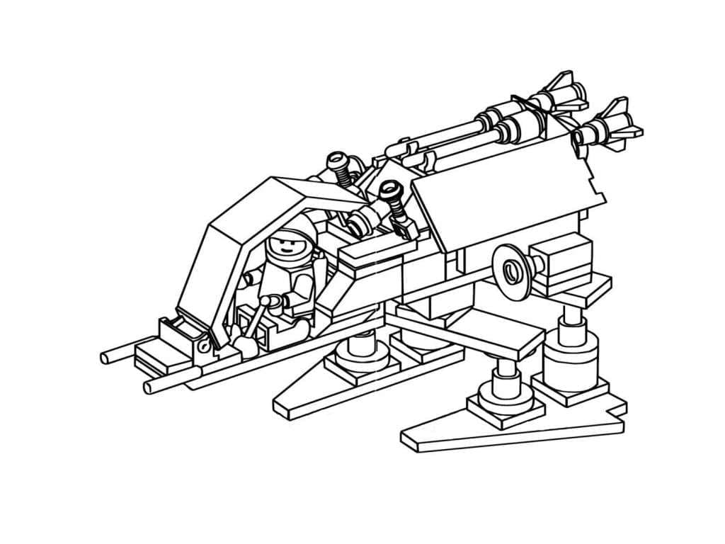 Coloriage Lego Star Wars pour les enfants