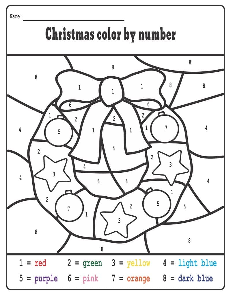 Coloriage Magique Noël 12