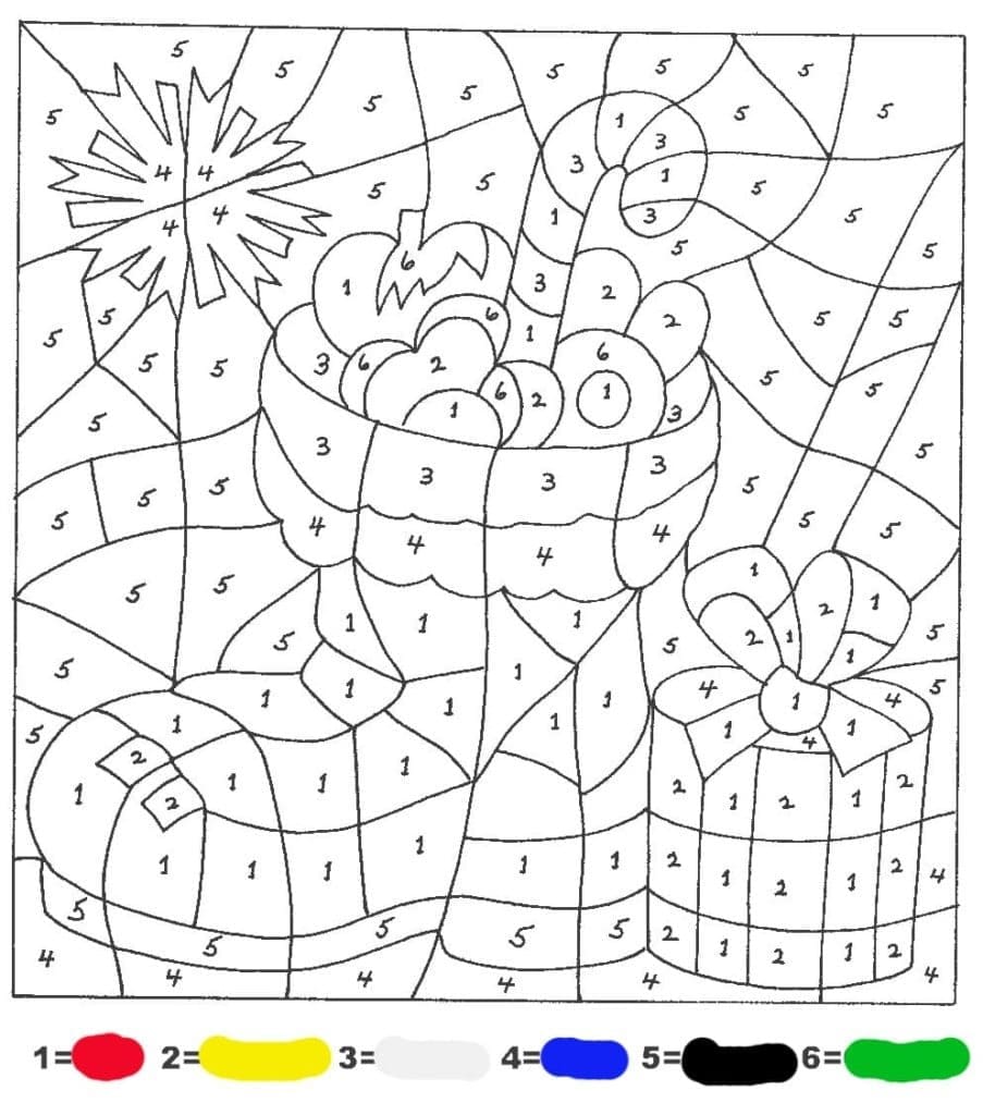 Coloriage Magique Noël 2