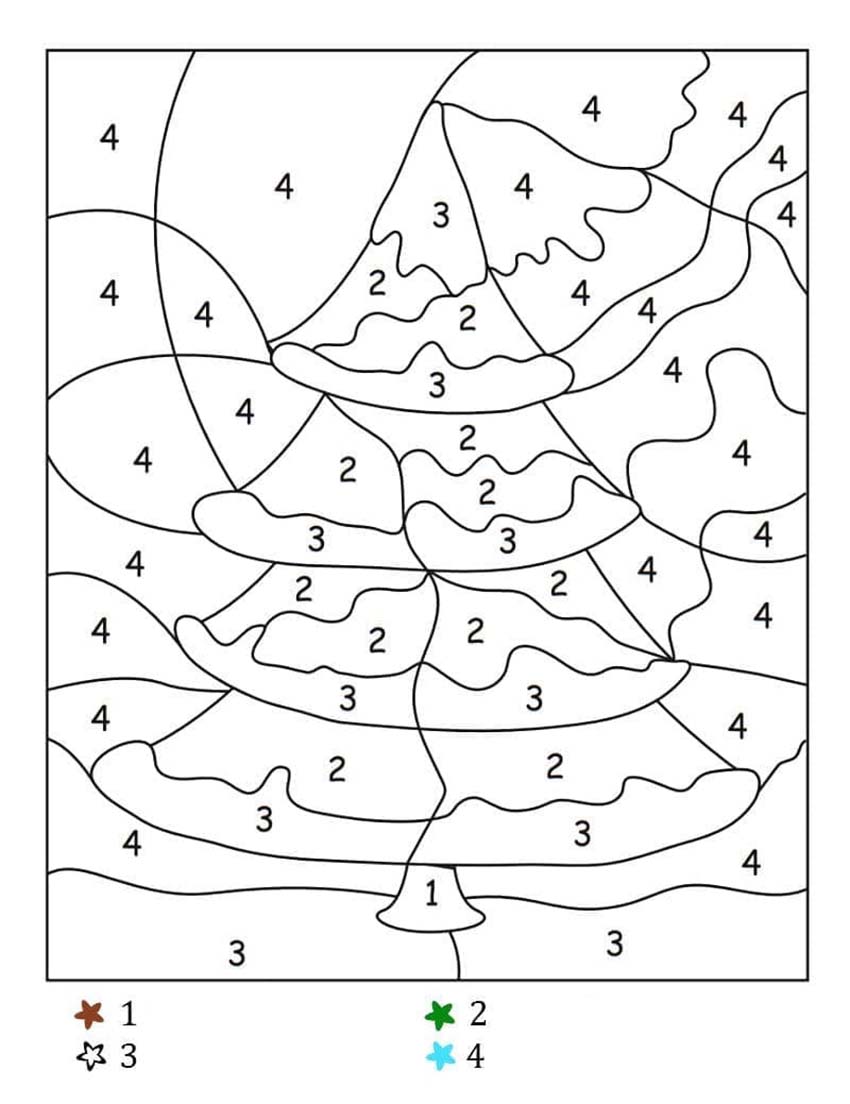 Coloriage Magique Noël image