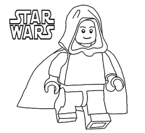 Coloriage Personnage de Lego Star Wars