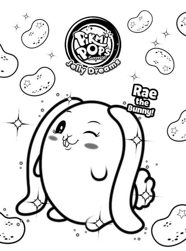 Coloriage Pikmi Pops Rae Imprimable Gratuitement