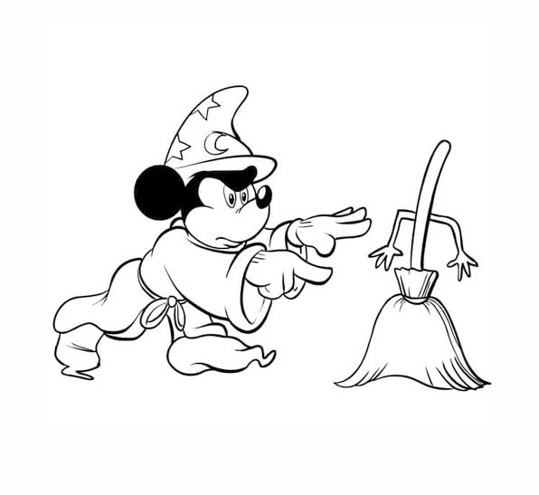 Coloriage Dessin image Mickey