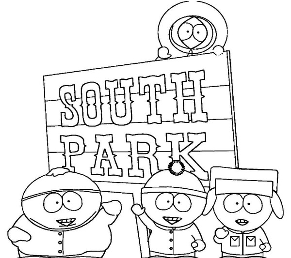 Coloriage Dessin imprimable South Park