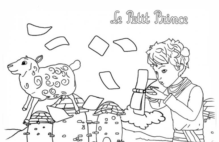 Coloriage Dessin Le Petit Prince 3