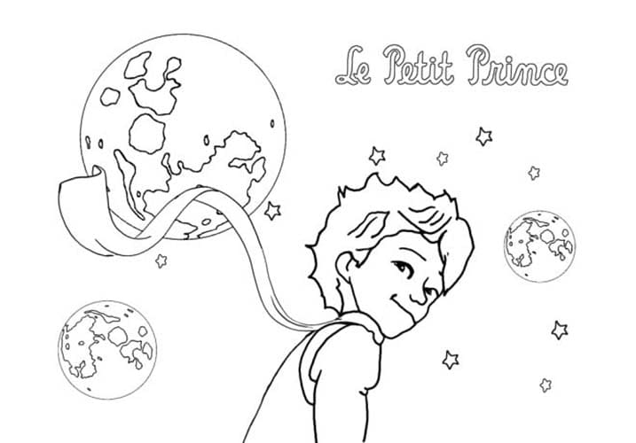 Coloriage Dessin Le Petit Prince Image