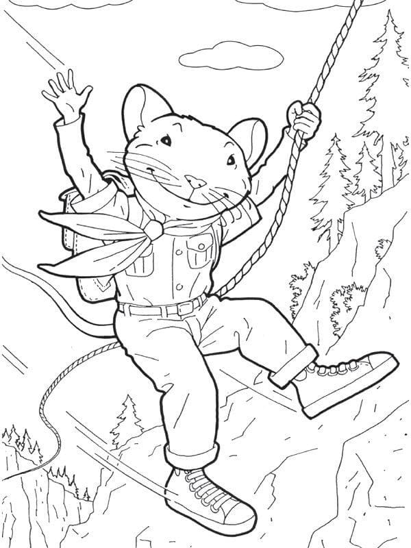 Coloriage Dessine à Stuart Little 10