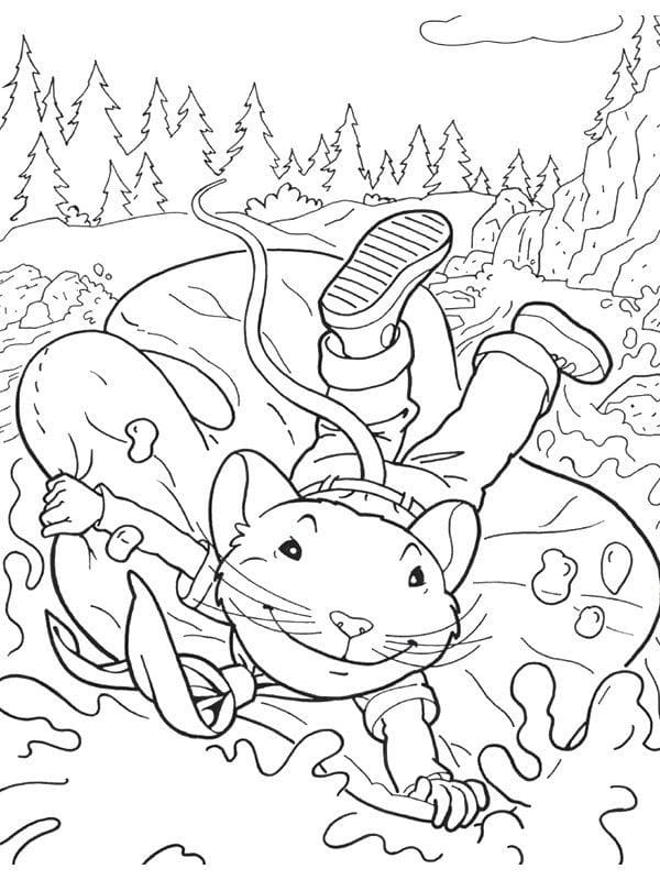 Coloriage Dessine à Stuart Little 11