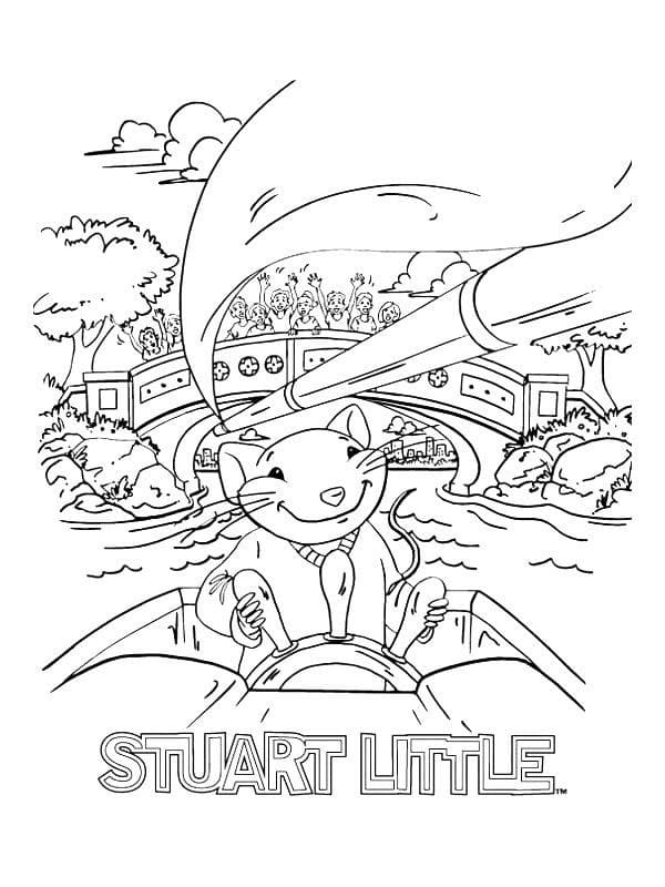 Coloriage Dessine à Stuart Little 6