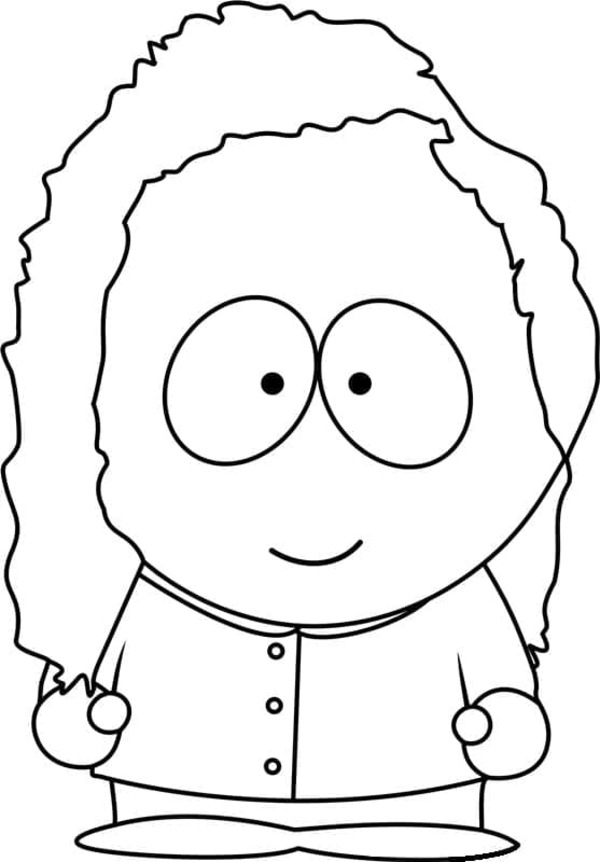 Coloriage Dessine Bebe Stevens de South Park