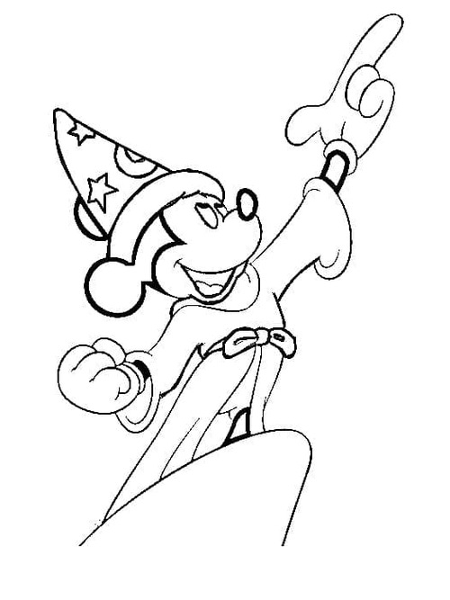 Coloriage Dessine gratuit Fantasia heureux