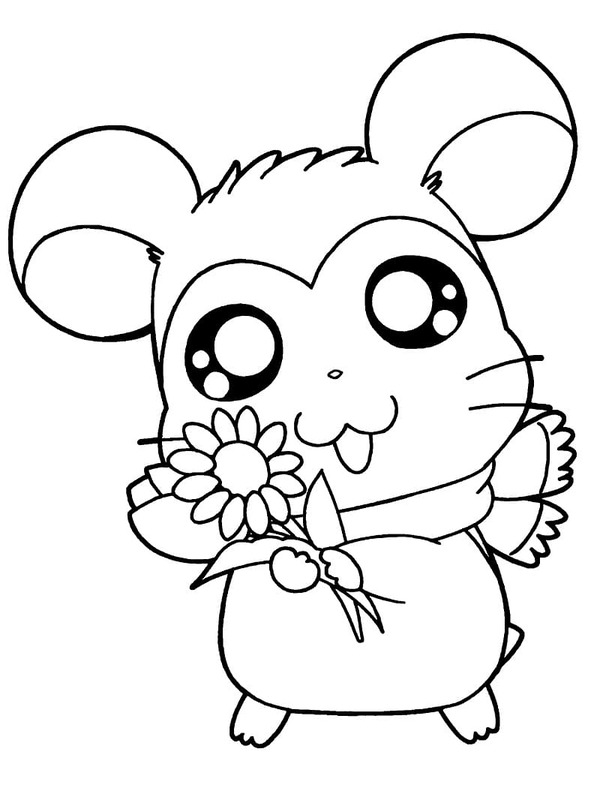 Coloriage Dessiner de Hamtaro 3