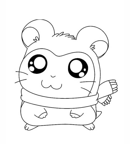 Coloriage Dessiner de Hamtaro 5