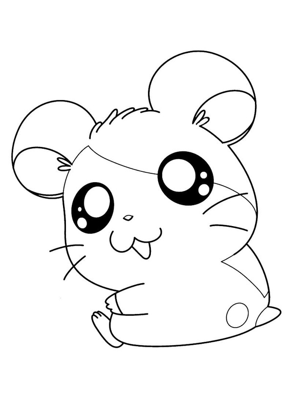 Coloriage Hamtaro à imprimer