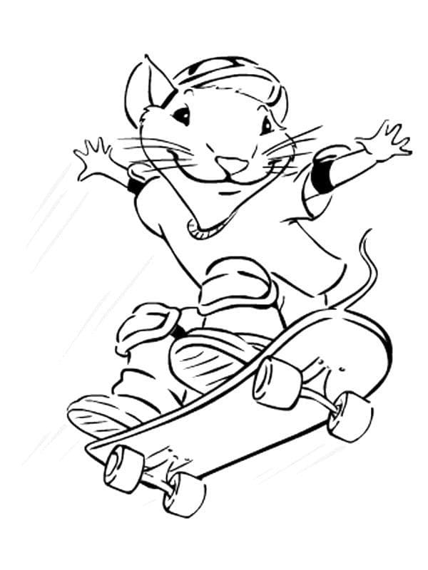 Coloriage Stuart Little à imprimer