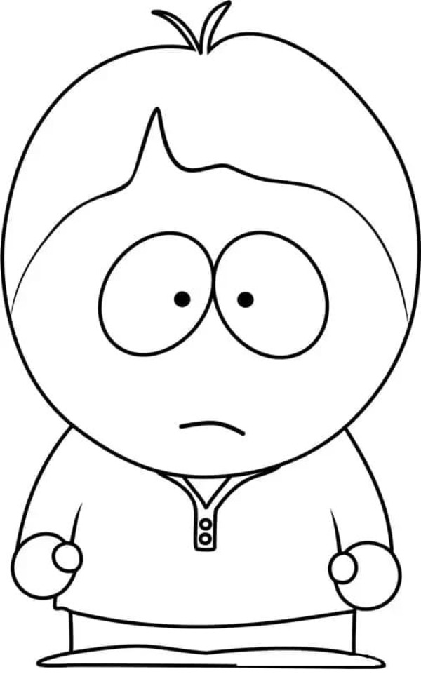 Coloriage Dessinez Bradley Biggle de South Park