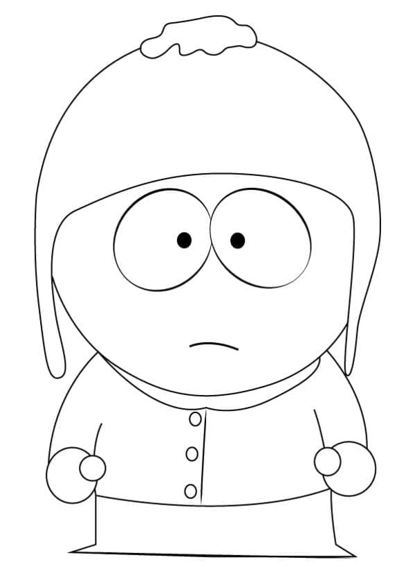 Coloriage Dessinez Craig Tucker de South Park