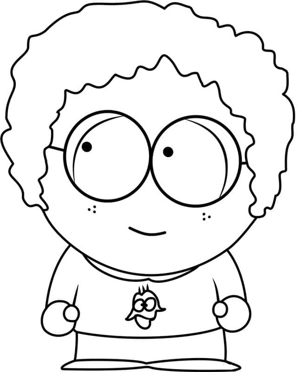 Coloriage Dessinez Dougie O'Connell de South Park