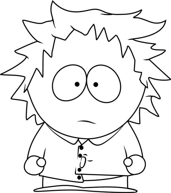 Coloriage Dessinez Tweek Tweak de South Park