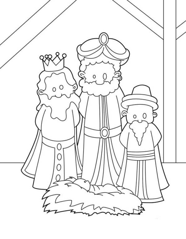 Coloriage Epiphanie Gratuit