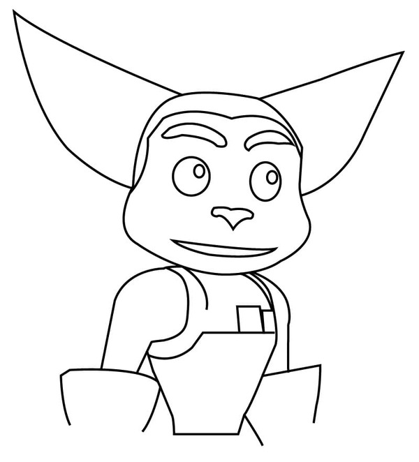 Coloriage Ratchet et Clank 4