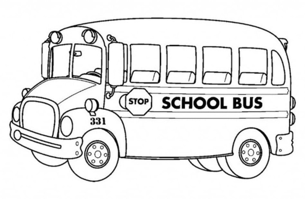 Coloriage Autobus Scolaire Imprimable gratuitement