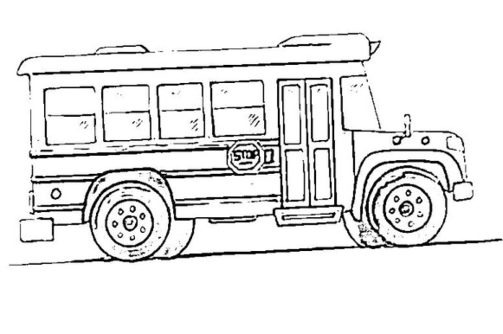 Coloriage Dessin Autobus Scolaire