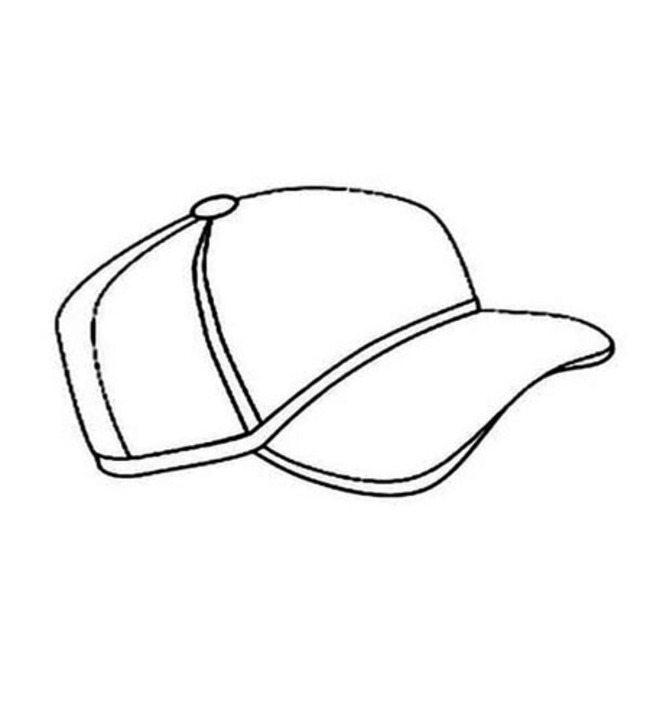 Coloriage Dessin Casquette chez les enfants