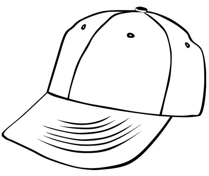 Coloriage Dessin Casquette enfant