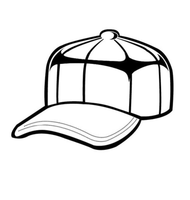 Coloriage Dessin Casquette facile