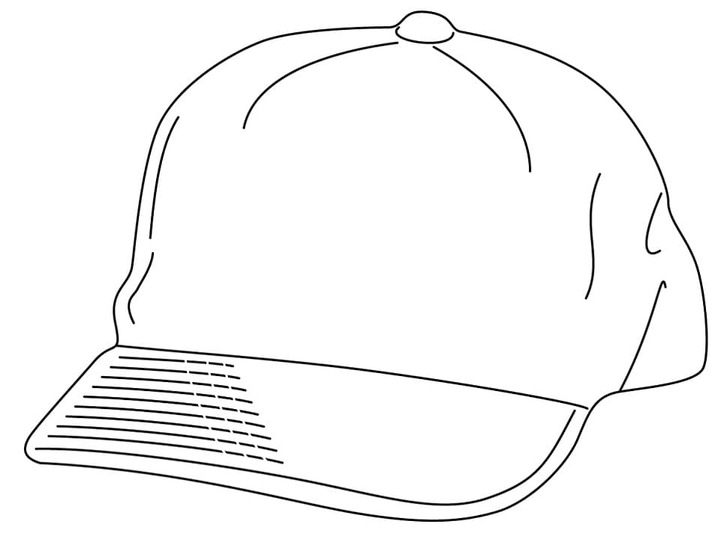 Coloriage Dessin Casquette les enfant