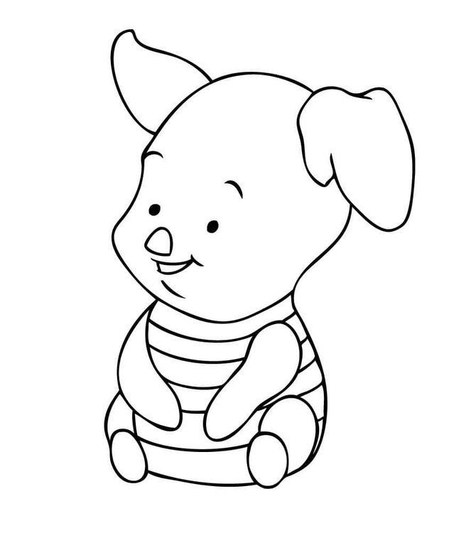 Coloriage Dessin Disney Bébé