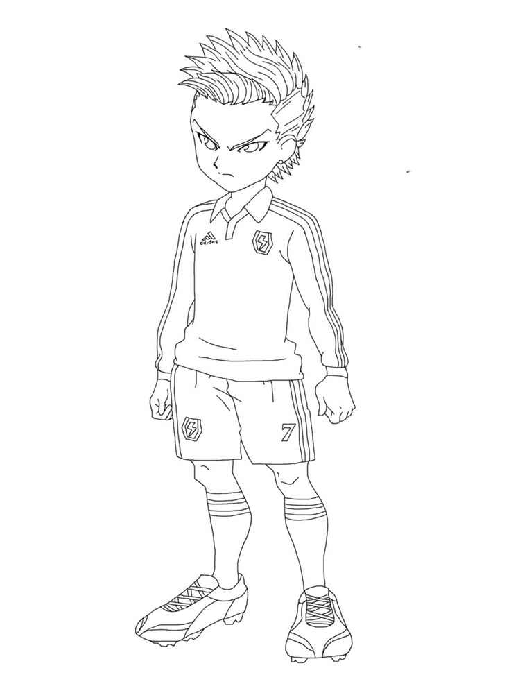 Coloriage Dessin gratuit Inazuma Eleven 10