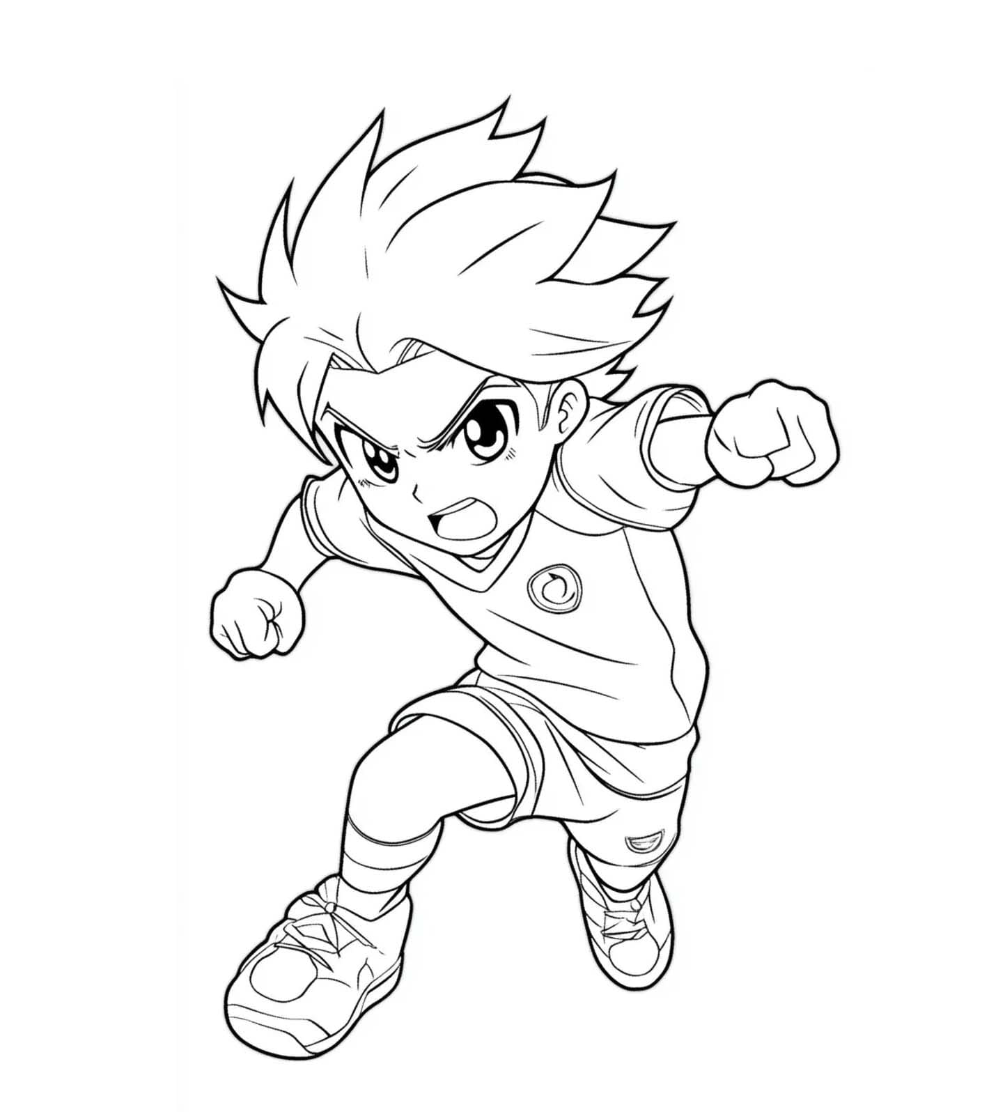 Coloriage Dessin gratuit Inazuma Eleven 3