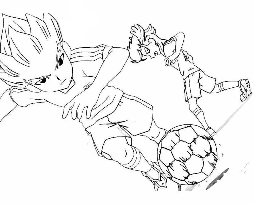 Coloriage Dessin gratuit Inazuma Eleven 5