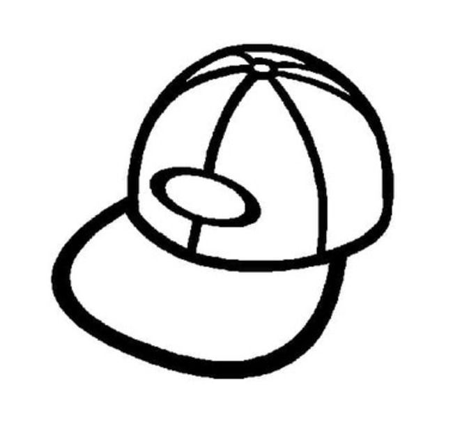 Coloriage Dessin imprimable Casquette