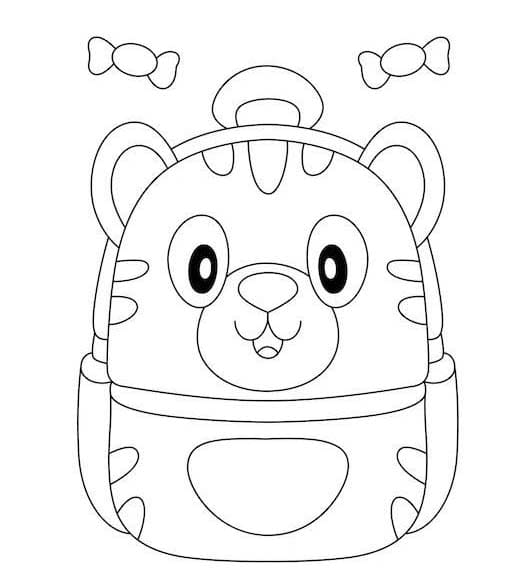 Coloriage Dessiner imprimable gratuit cartable