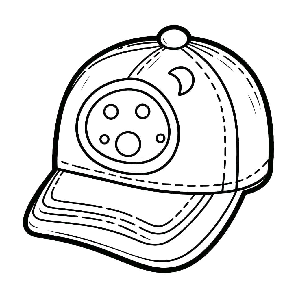 Coloriage Dessiner les Casquette 6