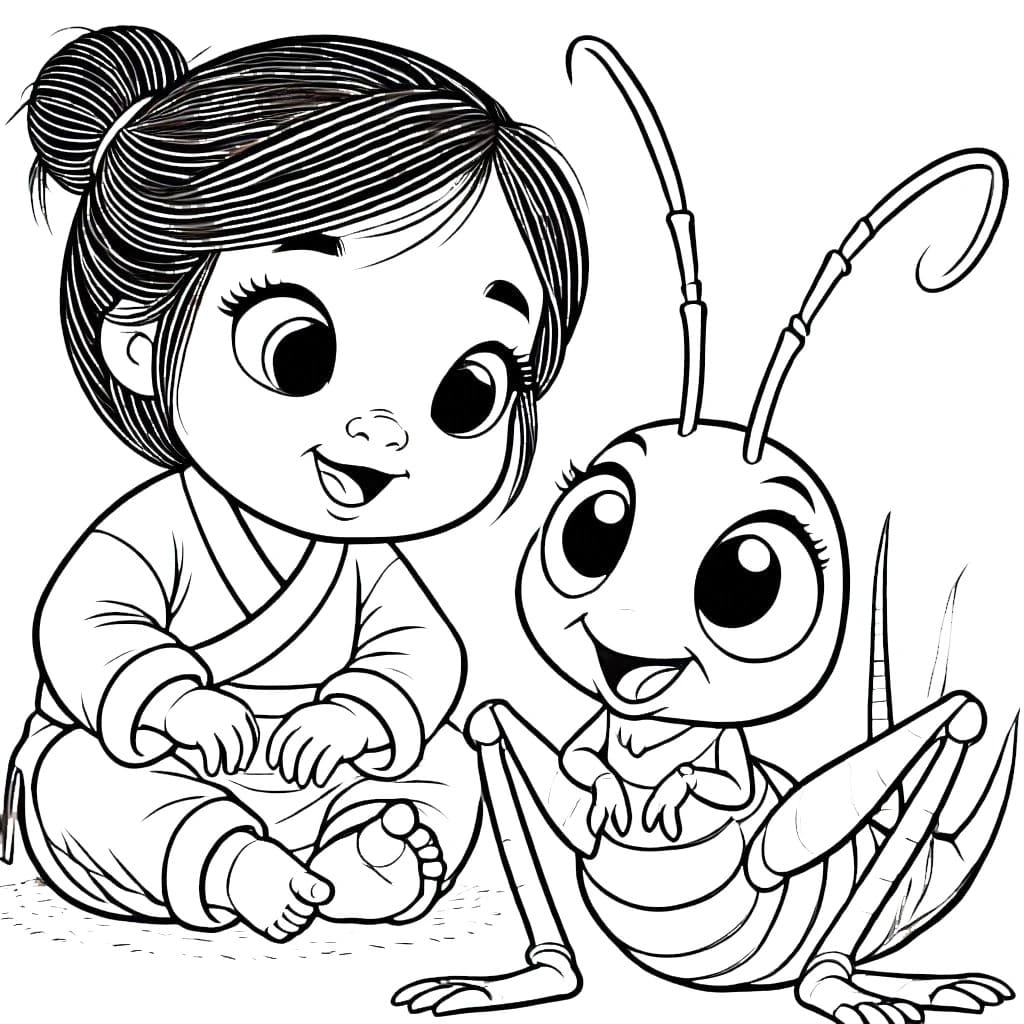 Coloriage Disney Bébé 12