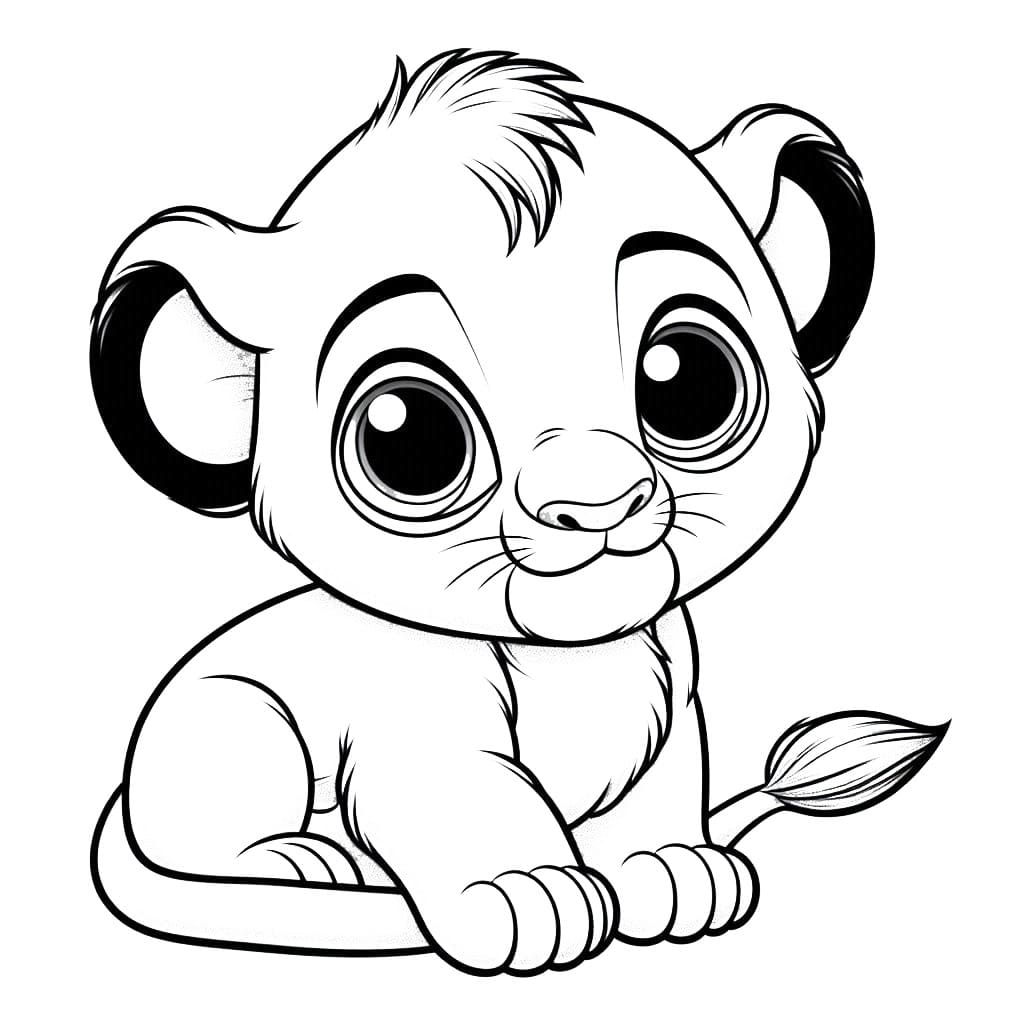 Coloriage Disney Bébé 2