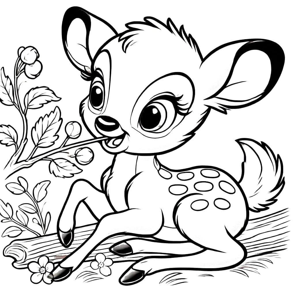 Coloriage Disney Bébé 7